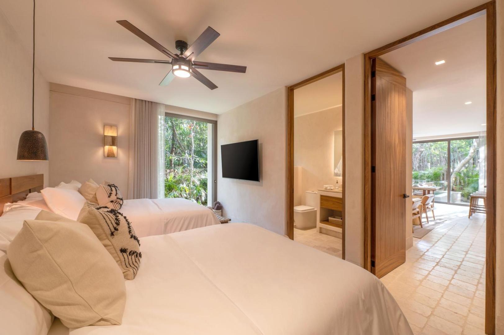 Apartamento 2br Boho Chic Style In W/ Private Pool