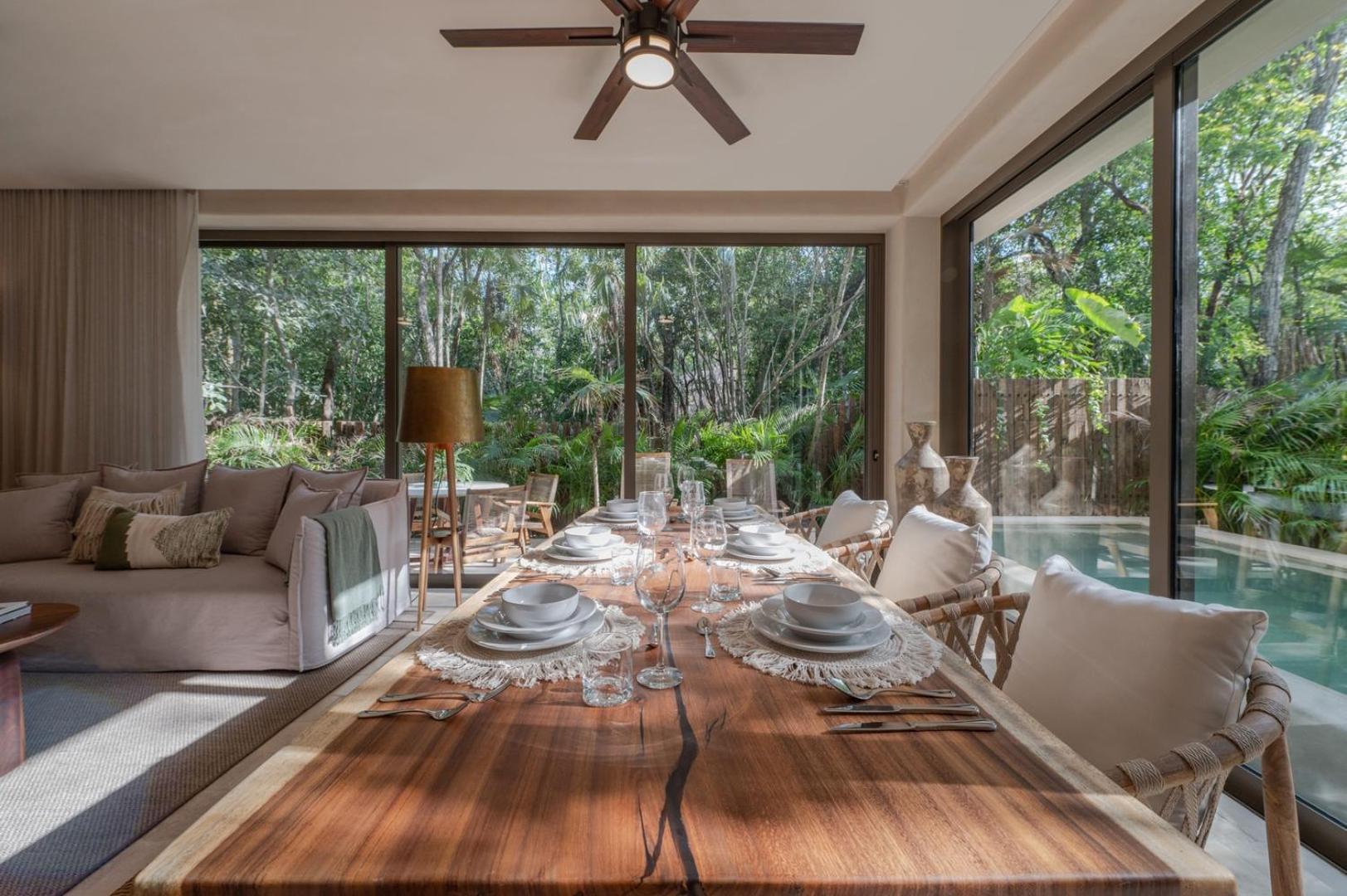 2br Boho Chic Style In W/ Private Pool Apartamento Tulum